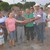 De chapéu no centro, o prefeito de Divinópolis, Padre Florisvane Maurício, ao lado de autoridades e populares