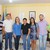 Prefeita Magda Borba (azul) se reúne com secretário e servidores do Quadro Geral