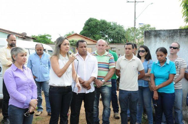 Em fevereiro a prefeita Magda Borba lança o projeto junto com equipe de governo e a comunidade