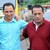 (Esq), Goianyr Barbosa, o prefeito de Cachoeirinha Erisvaldo Resplandes, o jornalista Ruy Bucar e o vice-prefeito Cissão
