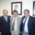 (E/D) Senador João Costa, prefeito Régis Melo e assessor Everton Fernandes