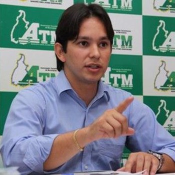 Leonardo Sette Cintra é prefeito de Almas e Presidente da ATM