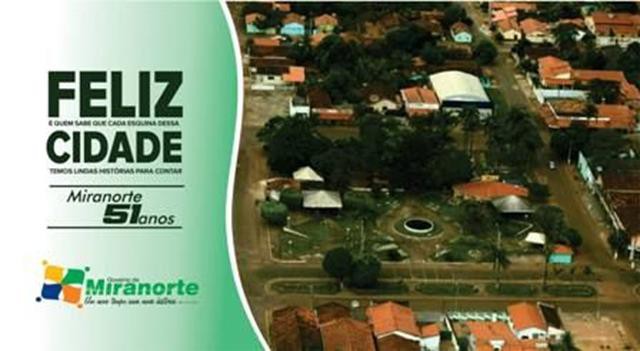 Prefeitura de Miranorte prepara eventos atrativos para comemorar aniversário