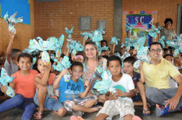 Além da páscoa, Prefeitura de Miracema também entrega presentes em outras datas especiais