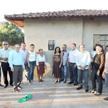 Autoridades prestigiam a entrega das obras em Bom Jesus do Tocantins