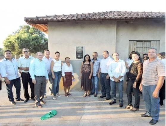 Autoridades prestigiam a entrega das obras em Bom Jesus do Tocantins