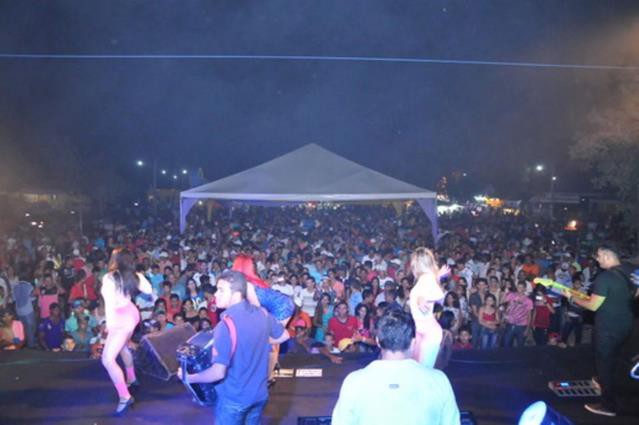Banda Garota Sarada estava entre as principais atrações do 23º aniversário de Pau D'arco