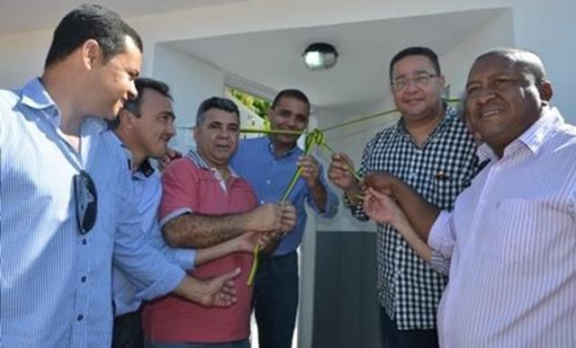 Na ocasião o vice-Governador inaugura obra do Detran com prefeito Fernandes Martins e autoridades
