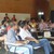 Sentados na primeira fila, o prefeito de Ponte Alta do Bom Jesus, José Luciano e o prefeito de Aurora do Tocantins, Aloilson Cardoso