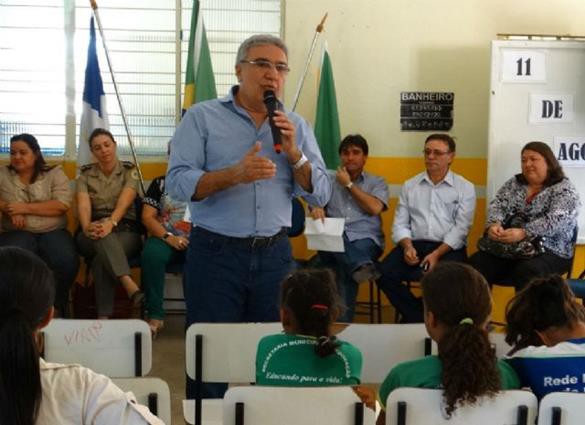 Prefeito Laurez tem buscado dotar todas as escolas municipais de melhor infraestrutura física