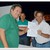 Prefeito Otoniel Andrade entregando a Ordem de Serviço para início das obras 
