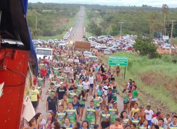 Ponte Alta recebeu mais de 2 mil Foliões 
