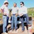 Prefeitos Netro Trajano (Santa Tereza), Wilmar Pugas (Lizarda) e Leonardo Cintra (Almas)