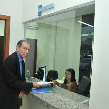 Presidente da ATM, João Emídio de Miranda, protocola ofício na corregedoria para receber informações de rendimentos dos cartórios