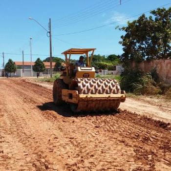 Verba para pavimentação foi oriunda de emenda parlamentar, repassada pelo Ministério das Cidades