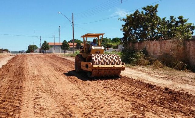 Verba para pavimentação foi oriunda de emenda parlamentar, repassada pelo Ministério das Cidades