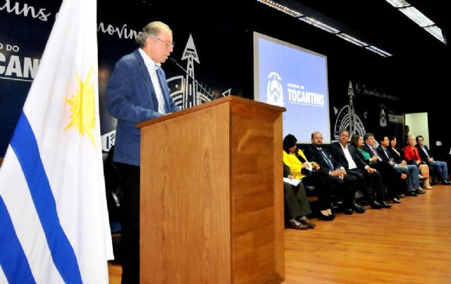 Presidente da ATM e prefeito de Brasilândia, João Emídio de Miranda, agradece o esforço do Governador Marcelo Miranda em quitar toda a dívida